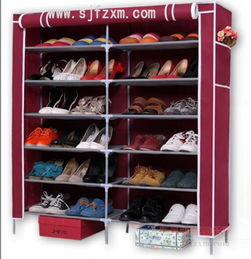 簡(jiǎn)約生活，有序收納——廠家直銷慶諾多功能3層組裝鞋架